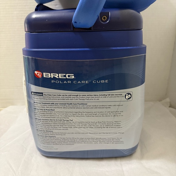 Breg Polar Care Cube Knee Wrap and Multi-use XL Wrap - Picture 3 of 10
